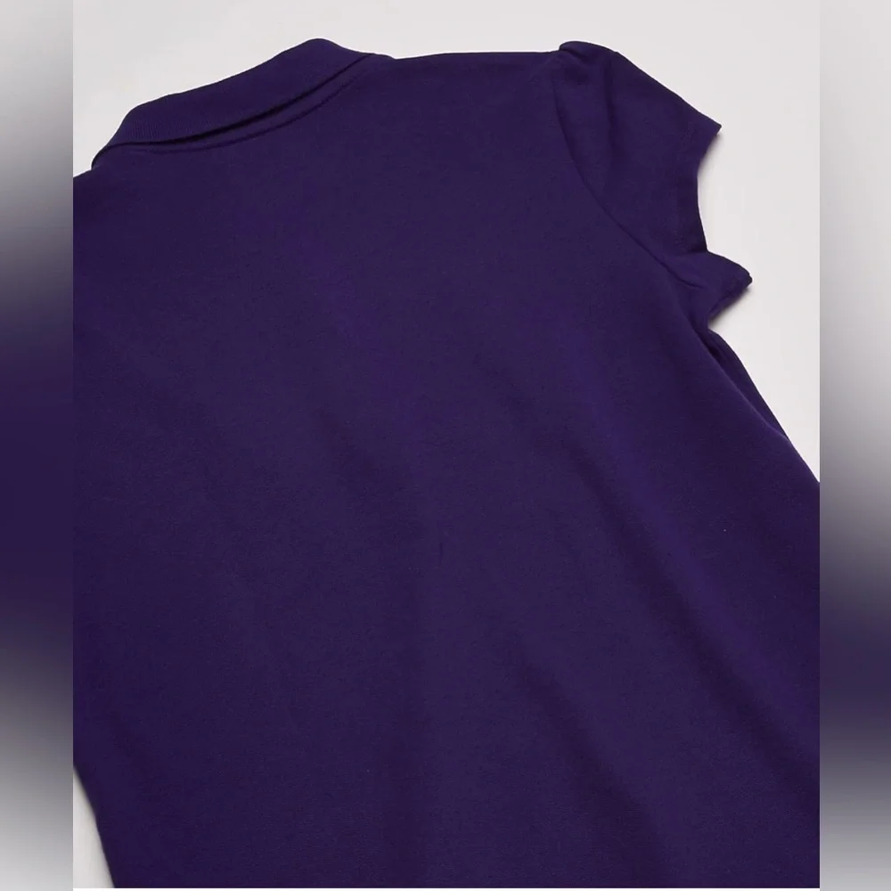 The Children's Place Polo Shirt Purple Girls Size XL 14 NWT